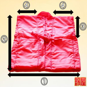 ちゃんちゃんこのサイズ