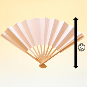 祝扇子のサイズ